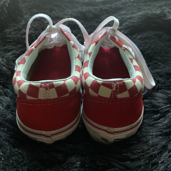 Red Checkered Vans - Picture 2 of 7
